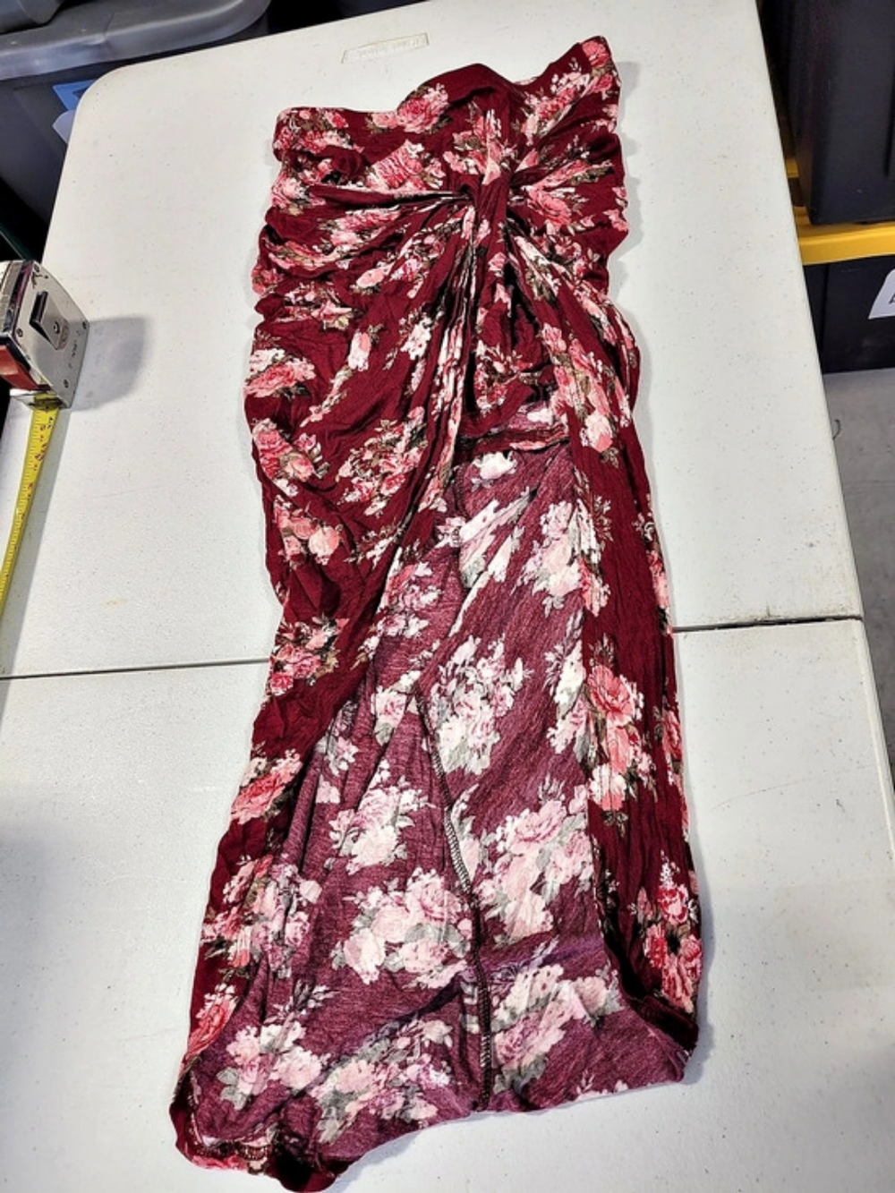 Rue21 Floral Maxi Dress Red & Pink Size XS